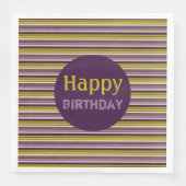 vetstreep servet (Voorkant)