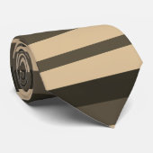 vetstrepen - sepia - tinten stropdas (Opgerold)
