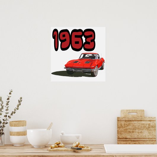 Vette63 Poster (Keuken)