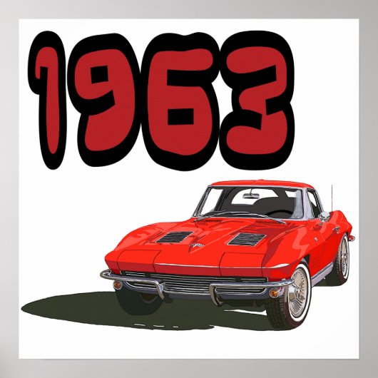 Vette63 Poster (Voorkant)