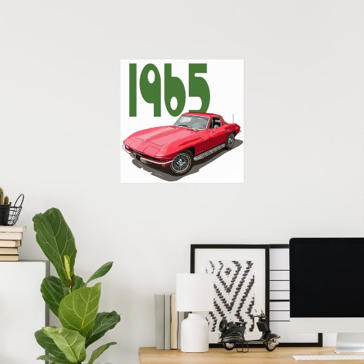 Vette65 Poster (Thuiskantoor)
