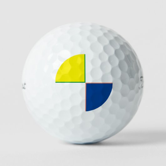 VETTE AANGEPASTE GOLFBALLEN! Pro 2023 12 Pack Golf Golfballen (Voorkant)