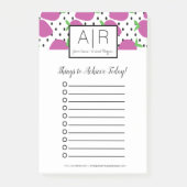 Vette Abstracte aardbeien Post-it® Notes (Voorkant)