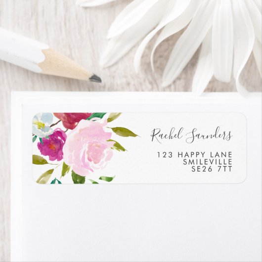 Vette Adresetiketten Etiket (Insitu)