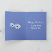 Vette Bloemen 80ste Verjaardag Kaart voor Mama (Binnen)