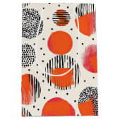 Vette citrus schijf strepen (10) medium cadeauzakje (Voorkant)