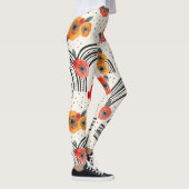 Vette citrus schijf strepen (2) leggings (Rechts)
