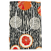 Vette citrus schijf strepen (6) medium cadeauzakje (Voorkant)