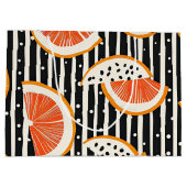 Vette citrus schijf strepen (8) groot cadeauzakje (Achterkant)