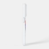 Vette Corgi Patriottische Vlag van de VS Grappig H iPhone Hoesje (Rechterkant)