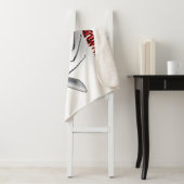 Vette, door bloed gedronken mug sherpa deken (In situ)