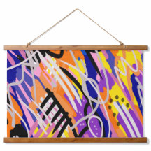 Vette en expressieve Abstracte kunst