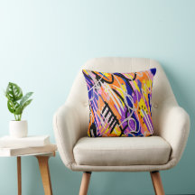 Vette en expressieve Abstracte kunst