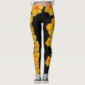 Vette Floral Leggings (Voorkant)