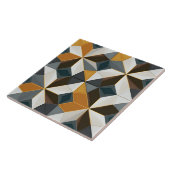 Vette geometrische keramische Tegels Tegeltje (Zijkant)