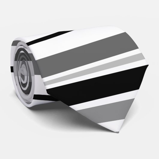 vette gestreepte stropdas of gordel (Opgerold)