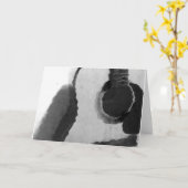 Vette gitaar kaart (Gele Bloem)