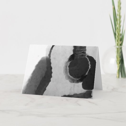 Vette gitaar kaart (Voorkant)