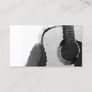 Vette gitaar visitekaartje