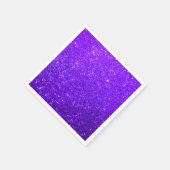 Vette glitter-achtergrond - Paars Servet (Hoek)