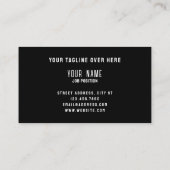 Vette Hallo Visitekaartje (Achterkant)