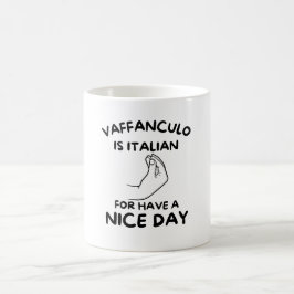 Vette Italiaanse Vibes: Vaffanculo Coffee Mok