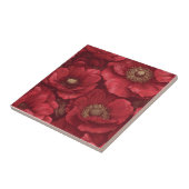 Vette Japanse Anemonen Tegels Voor Met Tegels Bekl Tegeltje (Zijkant)