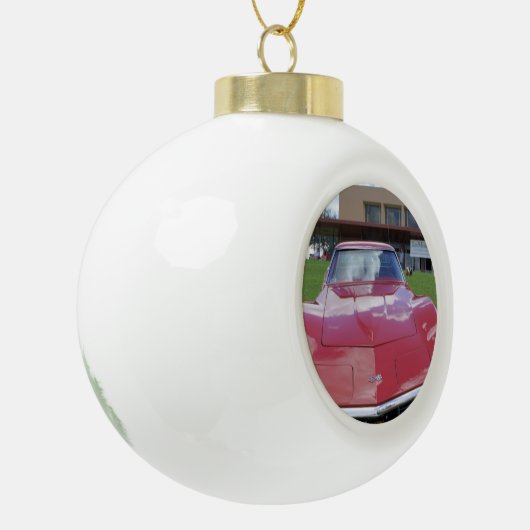 Vette Keramische Bal Ornament (Links)