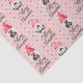 Vette kerstcadeautjes en Stippen Tissuepapier (Detail)