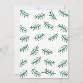 Vette kerstflessen feestdagenkaart (Achterkant)