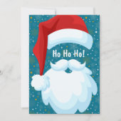 Vette Kerstman Gepersonaliseerd Foto Kerstmis Feestdagenkaart (Voorkant)