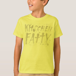 Vette Keuken Vettig Logo Kids T-Shirt Geel