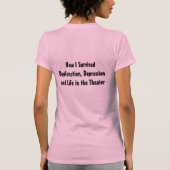 VETTE KIND VROUWEN T-SHIRT (Achterkant)