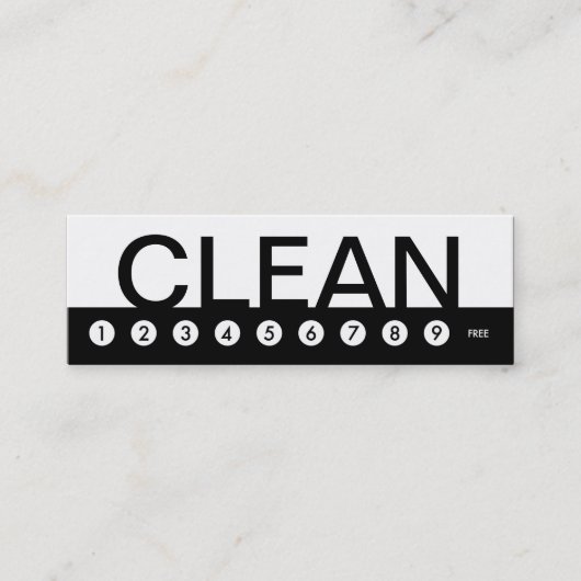 Vette KLEIDING VAN HET HUIS klantenloyaliteit Klantenkaartje (Voorkant)