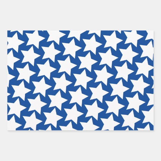 Vette kleuren Sterren - Costum Age Kids Verjaardag Inpakpapier Vel (Voorkant 2)