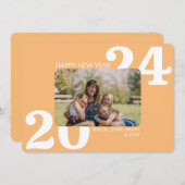 Vette kleurenfoto feestdagenkaart (Voorkant / Achterkant)