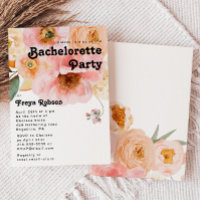 Vette kleurrijke Floral | Bachelorette Party