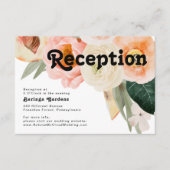 Vette kleurrijke Floral | Kaart voor weddenschappe (Voorkant)