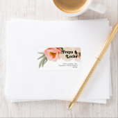 Vette kleurrijke Floral | RSVP-retouradres bruilof Etiket (Insitu)
