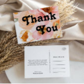 Vette kleurrijke Floral | Weddenschap Hartelijk da Briefkaart