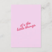 Vette kleurrijke Retro Funky Modern Wedding Detail Informatiekaartje (Achterkant)