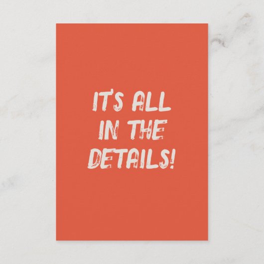 Vette kleurrijke Retro Heldere Moderne Huwelijksde Informatiekaartje (Achterkant)