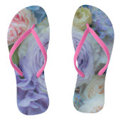 Vette, maar zachte ventilatoren teenslippers (Voetbed)