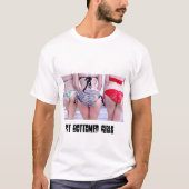 vette meisjes t-shirt (Voorkant)