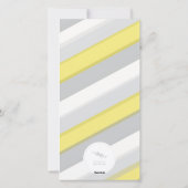 Vette moderne kaas naar het nieuwe jaar 2 fotocoll feestdagenkaart (Achterkant)