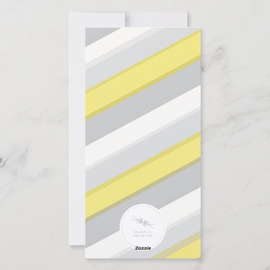 Vette moderne kaas naar het nieuwe jaar 2 fotocoll feestdagenkaart (Achterkant)