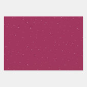 Vette moderne roze pleister inpakpapier vel (Voorkant 2)