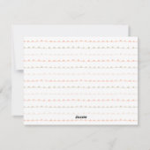 Vette moderne vrolijkheid en heldere vijf foto feestdagenkaart (Achterkant)