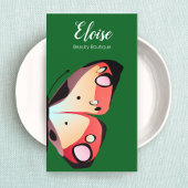 Vette mooie vlinder visitekaartje