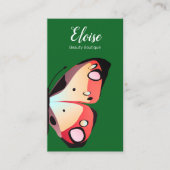 Vette mooie vlinder visitekaartje (Voorkant)